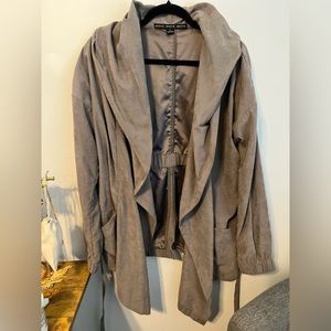 Slouchy Suede Blazer Jacket | Women’s Large